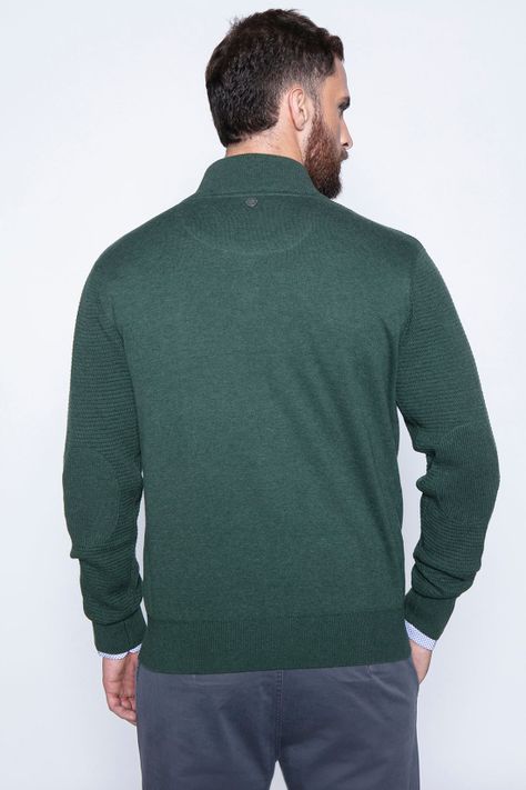 Sweater Bristol Smart Casual L/S Military-1