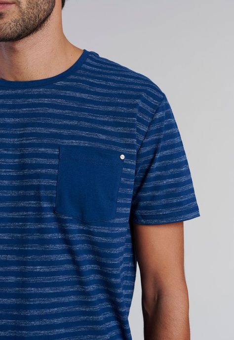 Polera Bolsillo Idaho Navy-2