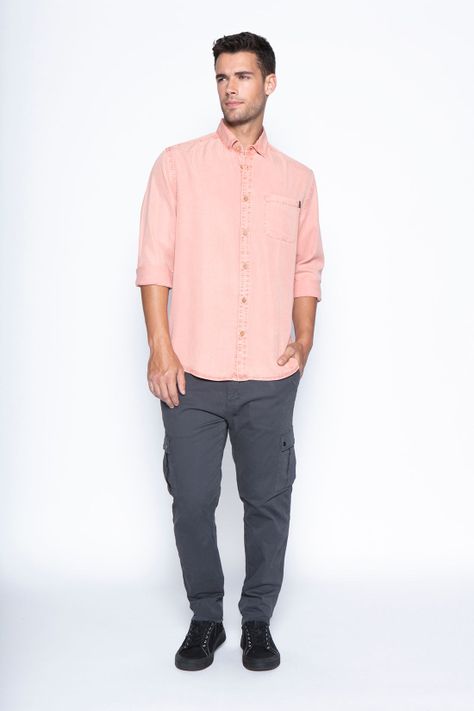Camisa Terracota Rapel-2