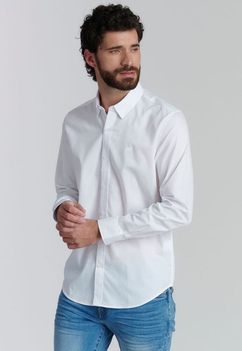 Camisa Alabama Smart Casual White-0
