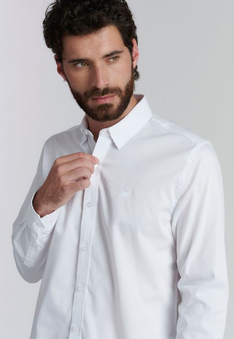 Camisa Alabama Smart Casual White-2