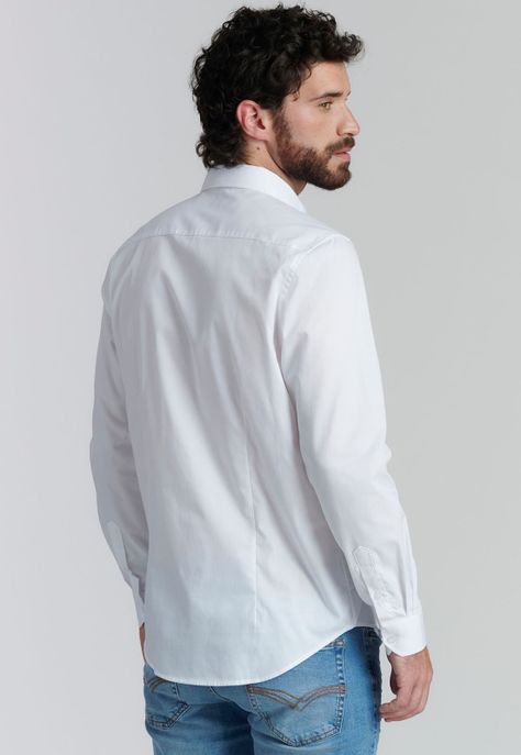 Camisa Alabama Smart Casual White-3