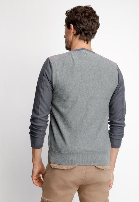 Sweater Wisconsin Dk Grey Melange-1
