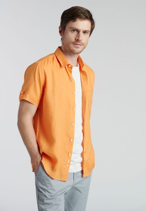 Camisa Colchester Peach-0