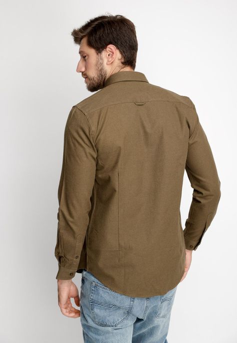Camisa Franela Lisa F Military-1
