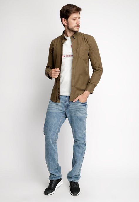 Camisa Franela Lisa F Military-3
