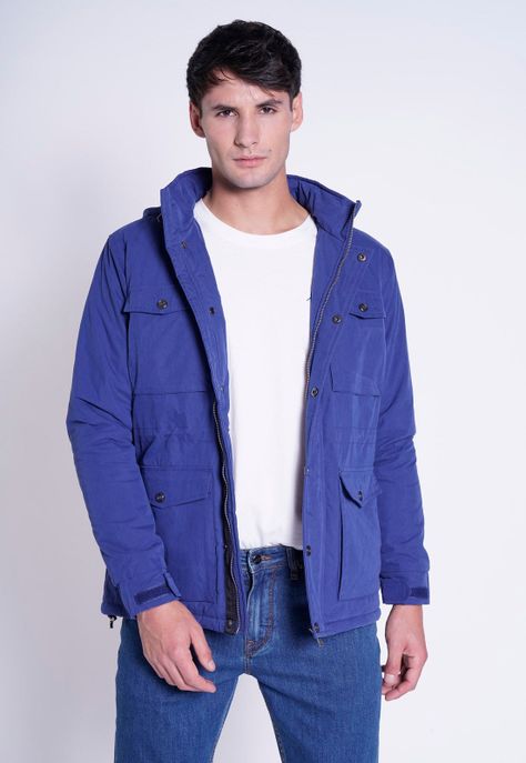 CHAQUETA BOLSIC DK MARINE-0