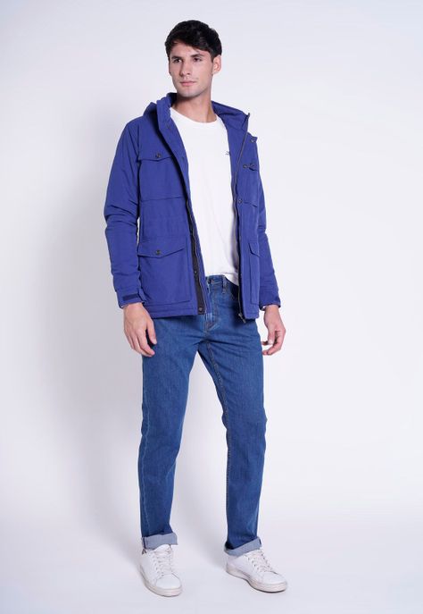 CHAQUETA BOLSIC DK MARINE-3