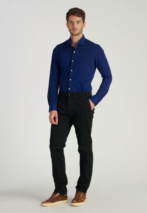 Pantalón Bagneaux Slim Heritage Black-1
