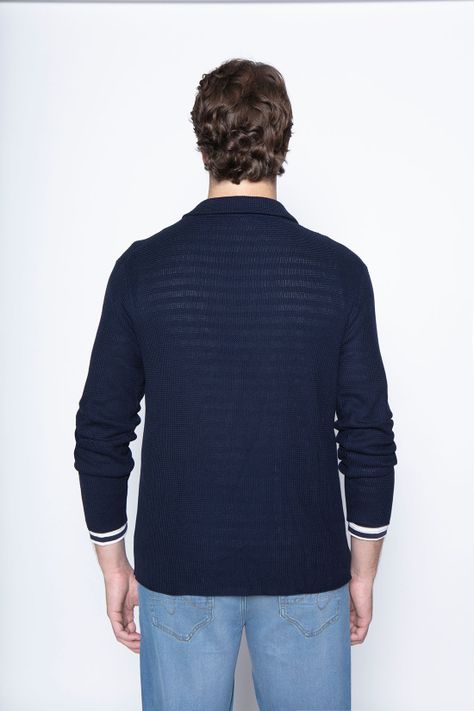Cardigan Londres Navy-1