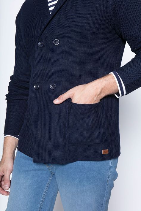 Cardigan Londres Navy-3