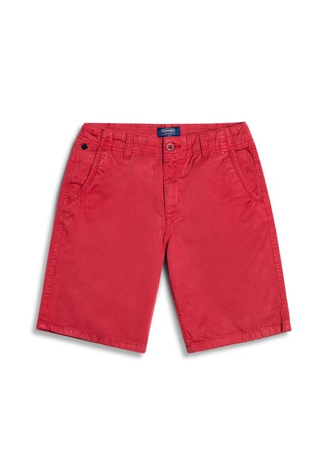 Bermuda Garment Dyed F Red-0