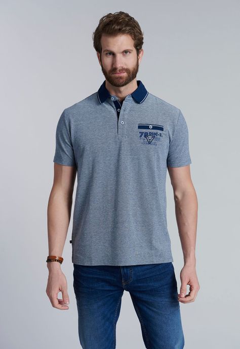 Polera Polo Navy Texas-0