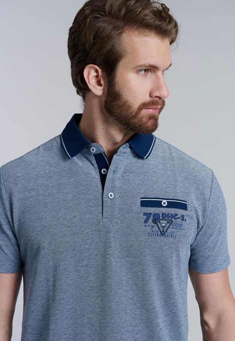 Polera Polo Navy Texas-2
