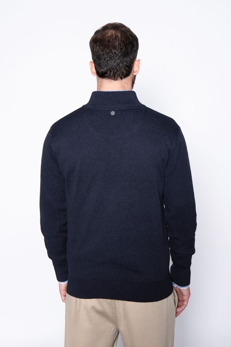 Sweater Bristol Smart Casual L/S Navy-1