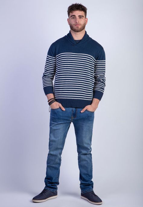 Sweater Boston F Dk.Blue-2