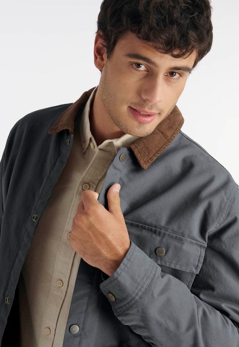 Chaqueta Trancura Casual Charcoal-2