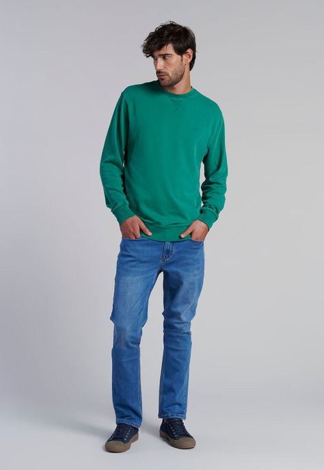 Polerón Crew Neck Anaheim Green-1