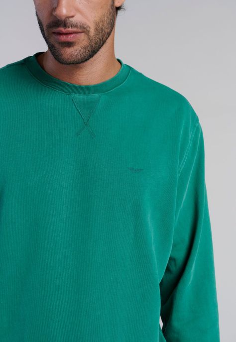 Polerón Crew Neck Anaheim Green-2