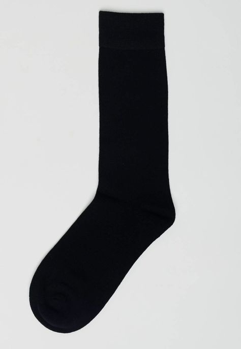 Calcetín Básico Business Black-0