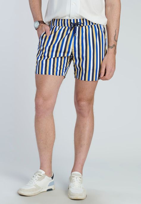 Traje Baño Raya Blue-0