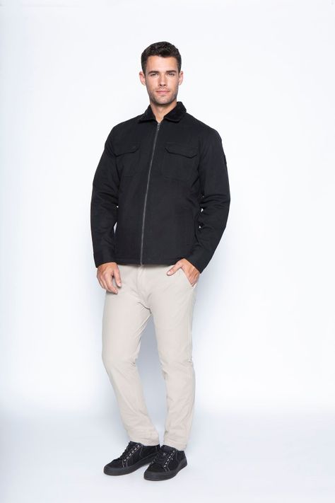 Chaqueta Twill Maule Black-2