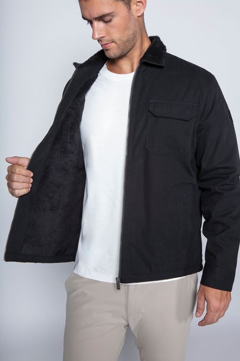 Chaqueta Twill Maule Black-4