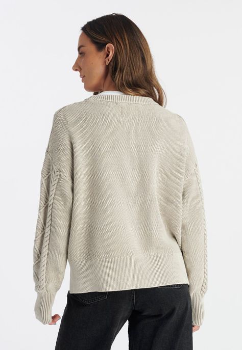 Sweater Michay Casual Grey-3