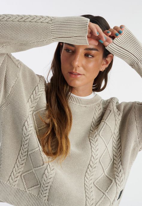 Sweater Michay Casual Grey-4
