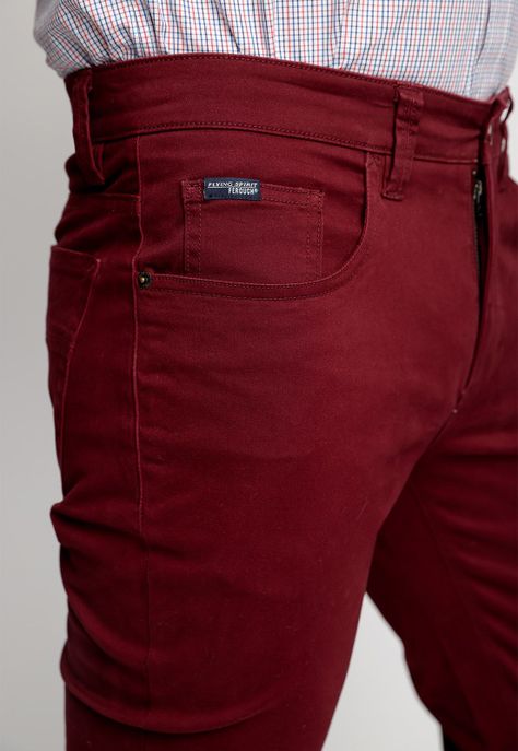 Pantalón St. Louis F Dk Red-2