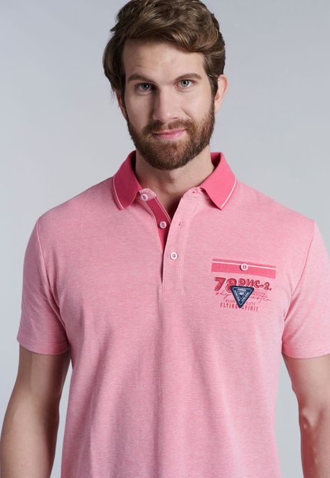Polera Polo Texas Coral-2