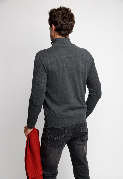Sweater Kentucky Grafito Melange-1