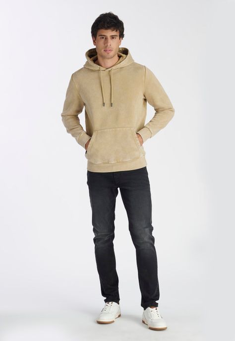 Polerón Lingue Casual Olive-1