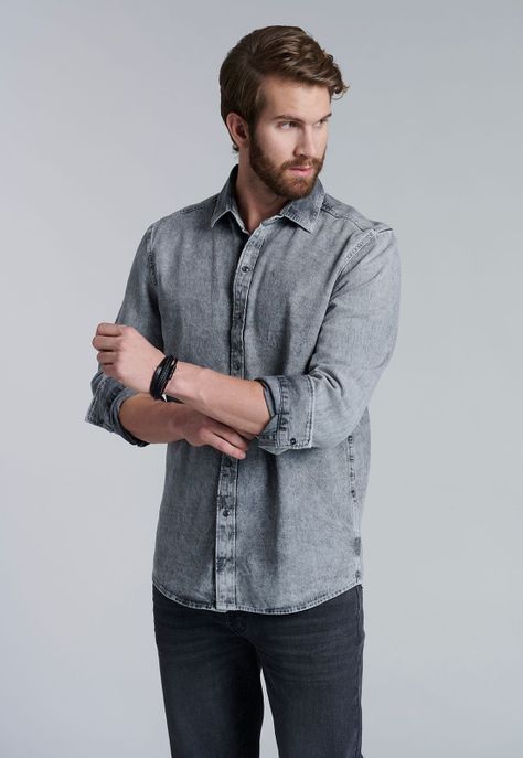 Camisa Denim Fj Stone-0
