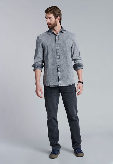 Camisa Denim Fj Stone-1