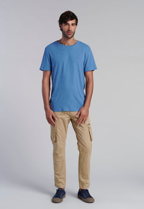 Polera Lino Albany Lt. Blue-1