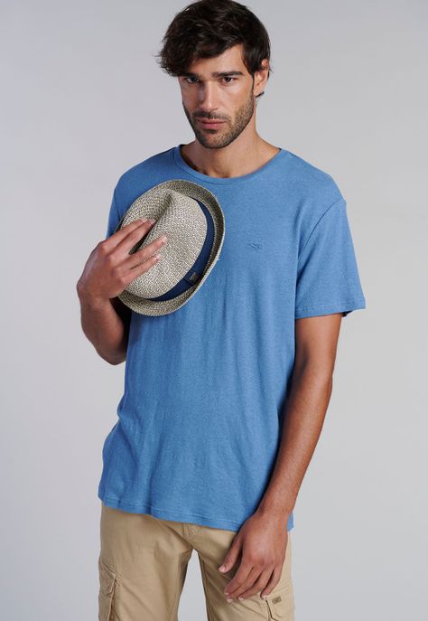 Polera Lino Albany Lt. Blue-4