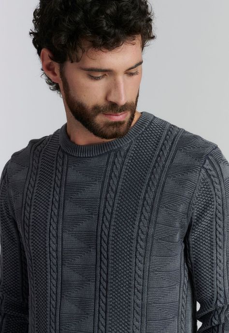 Sweater Chicago Fjs Graphite-2