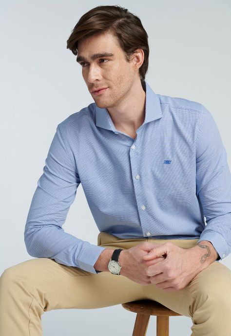 Camisa Gante Navy-4