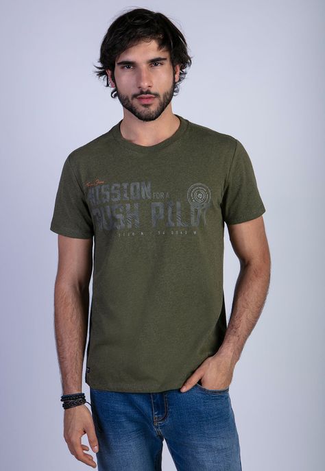 Polera Sacramento Militar Melange-0