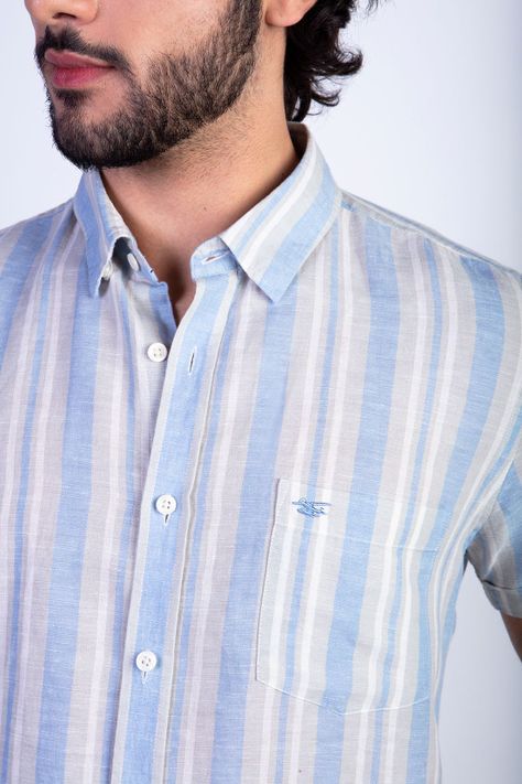 Camisa Listada St. Louis F Sky-3
