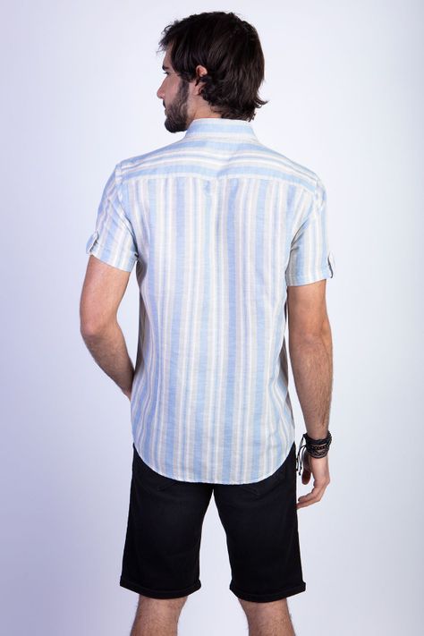Camisa Listada St. Louis F Sky-1