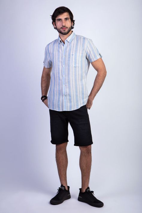 Camisa Listada St. Louis F Sky-2