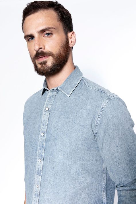 Camisa Denim Miami Fj Denim-2