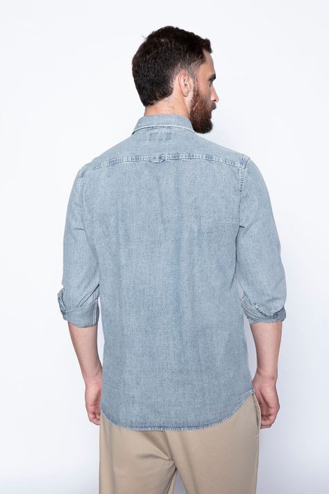 Camisa Denim Miami Fj Denim-1