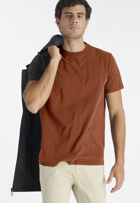 Polera Petorca Casual Brick-4