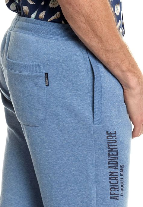 Pantalón De Buzo Maine Lt Blue Melange-3