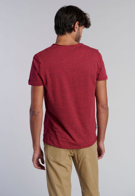 Polera V Neck Alaska Burgundy-3
