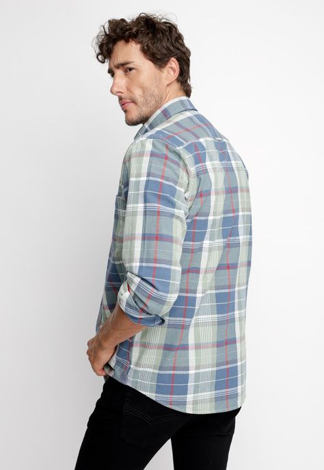 Camisa Manhattan Fj Petroleo-1