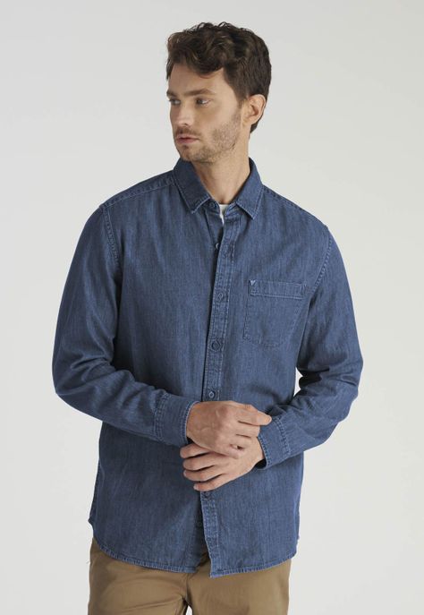 Camisa Banbury Heritage Dk Denim-0